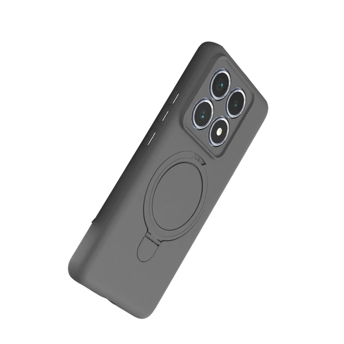 Xiaomi Mi 14t Pro Regal Magsafe Standlı Kapak - Titan Gri Xiaomi Mi 14t Pro Regal Magsafe Standlı Kapak - Titan Gri