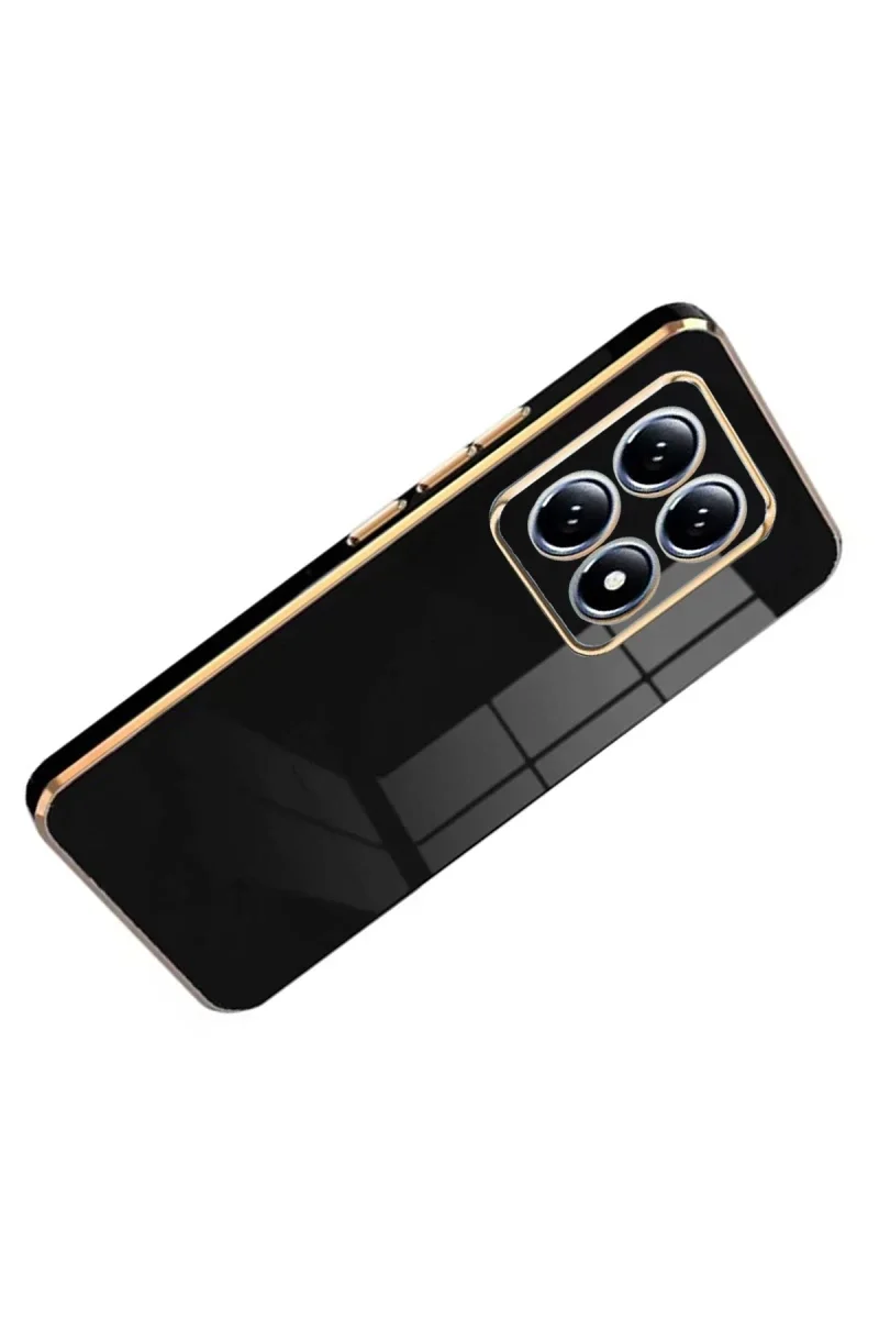 Xiaomi Mi 14T Pro Volet Silikon - Siyah Xiaomi Mi 14T Pro Volet Silikon - Siyah