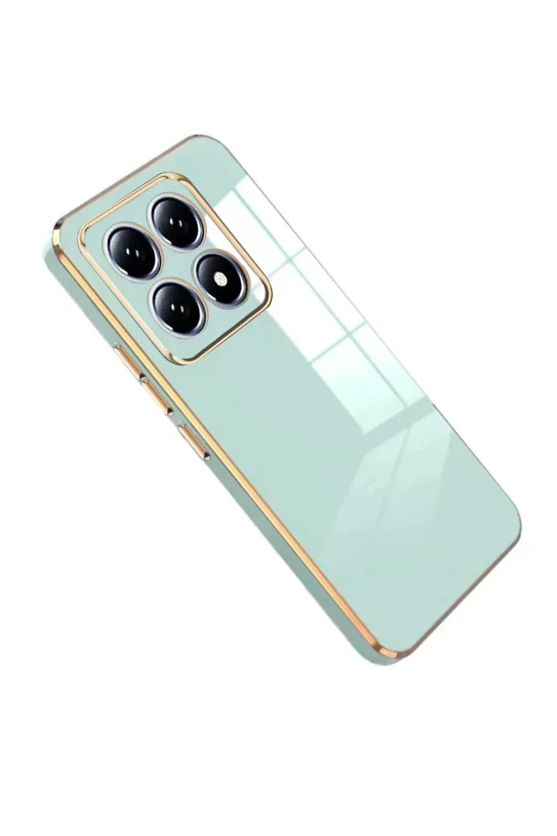 Xiaomi Mi 14T Pro Volet Silikon - Açık Yeşil Xiaomi Mi 14T Pro Volet Silikon - Açık Yeşil