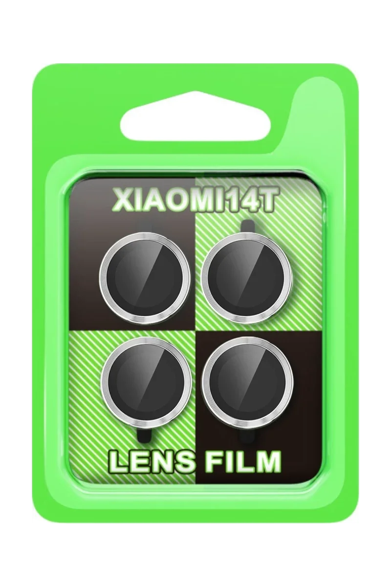 Xiaomi Mi 14T Raze Metal Kamera Lens - Gümüş Xiaomi Mi 14T Raze Metal Kamera Lens - Gümüş