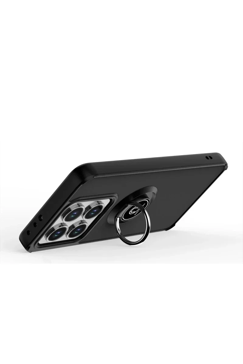 Xiaomi Mi 15 Kılıf Montreal Yüzüklü Silikon Kapak - Yeşil Xiaomi Mi 15 Kılıf Montreal Yüzüklü Silikon Kapak - Yeşil