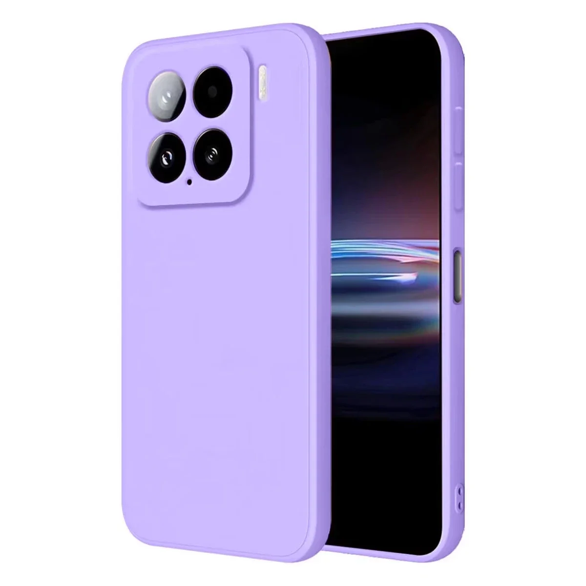 Xiaomi Mi 15 Kılıf Nano içi Kadife Silikon - Lila