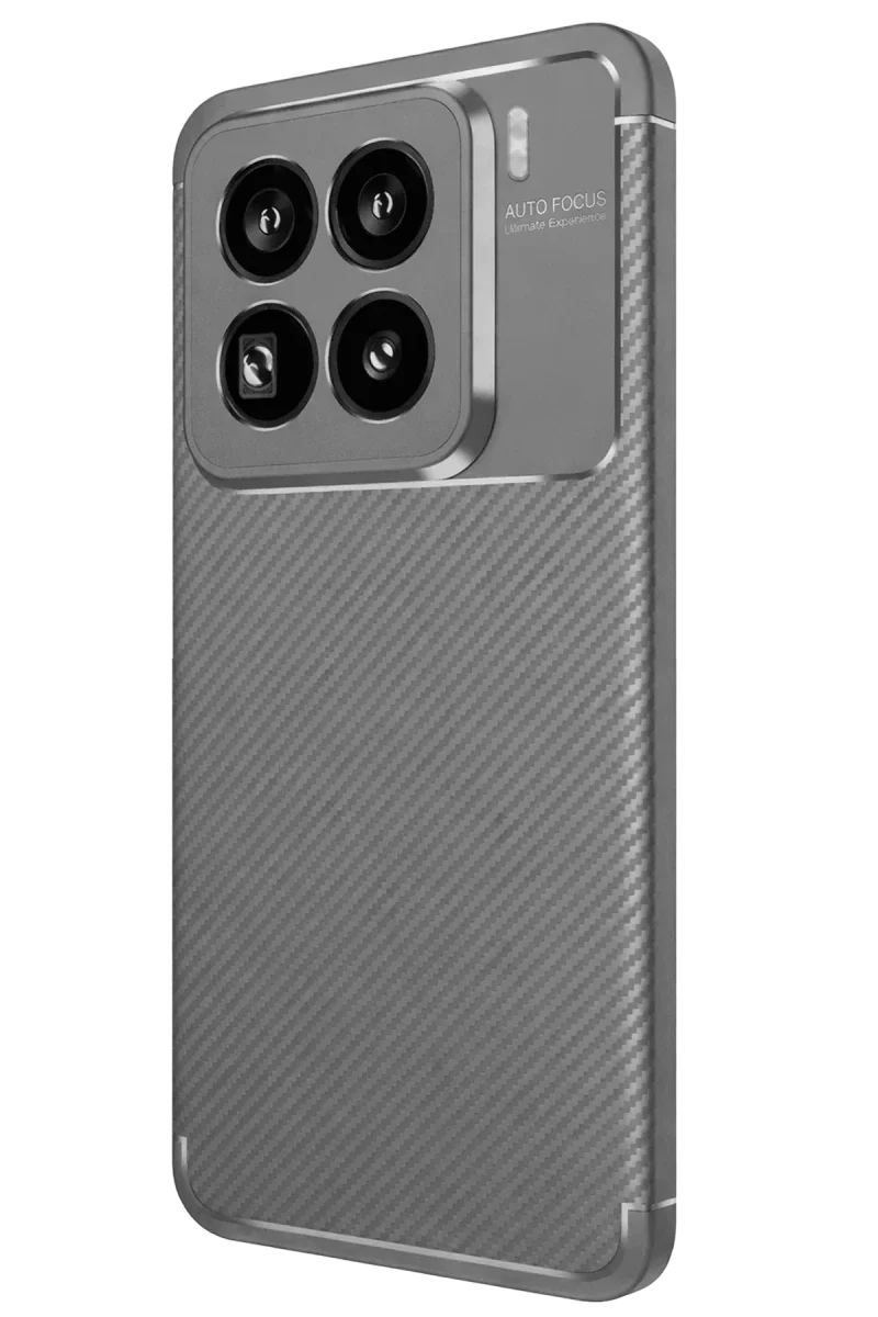 Xiaomi Mi 15 Pro Kılıf Auto Focus Karbon Kapak - Gri Fiyatı, Yorumları ve Özellikleri