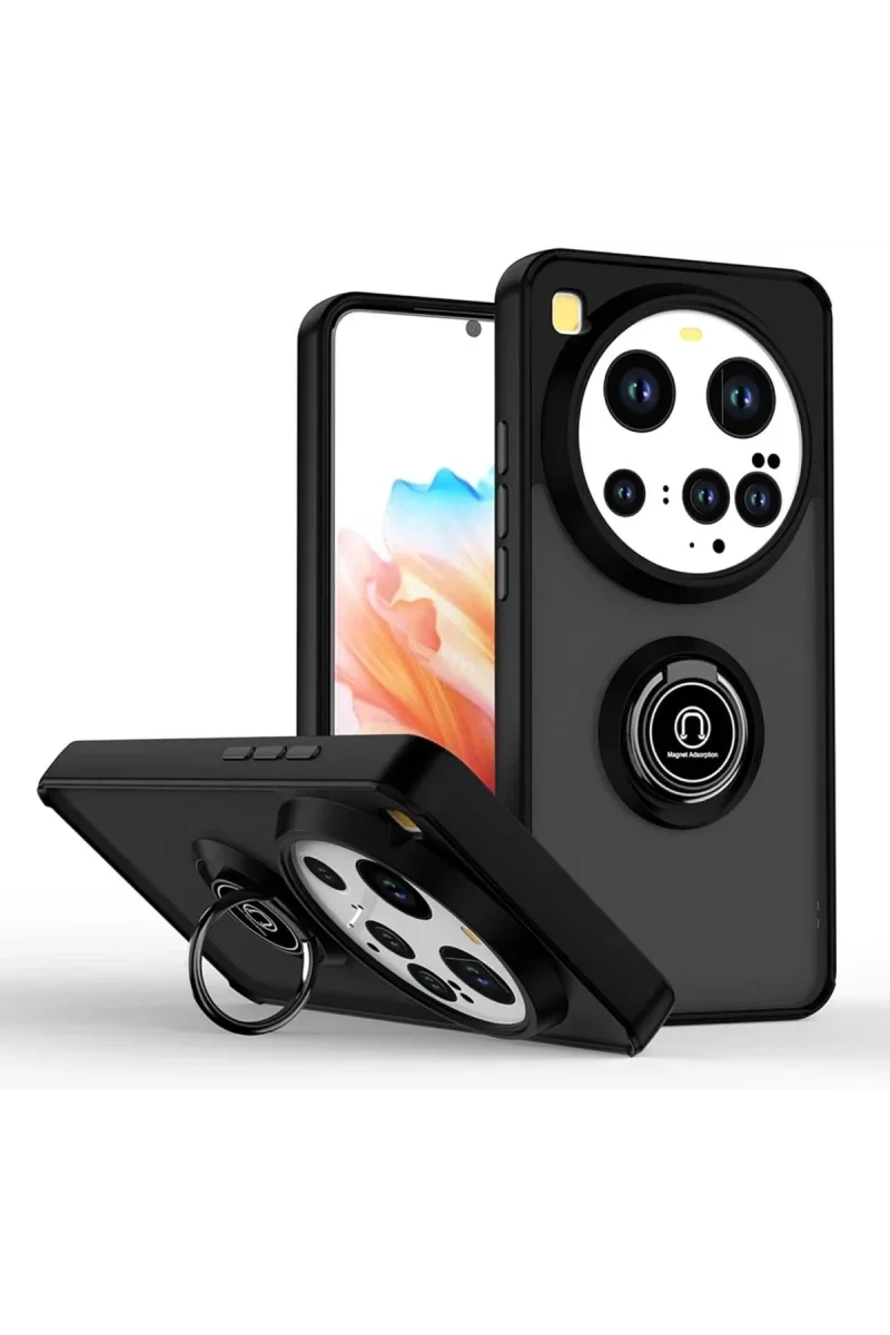 Xiaomi Mi 15 Ultra Kılıf Montreal Yüzüklü Silikon Kapak - Siyah Fiyatı, Yorumları ve Özellikleri