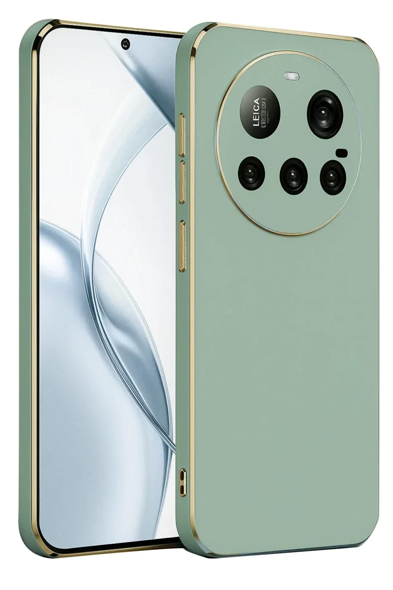 Xiaomi Mi 15 Ultra Kılıf Volet Silikon - Açık Yeşil Xiaomi Mi 15 Ultra Kılıf Volet Silikon - Açık Yeşil