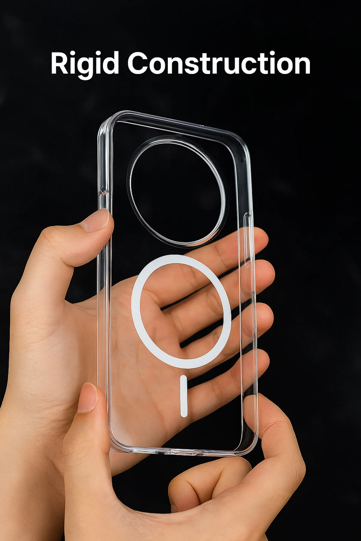 Xiaomi Mi 15 Ultra Şeffaf Mika Sararmaz Sert Magsafe Kılıf