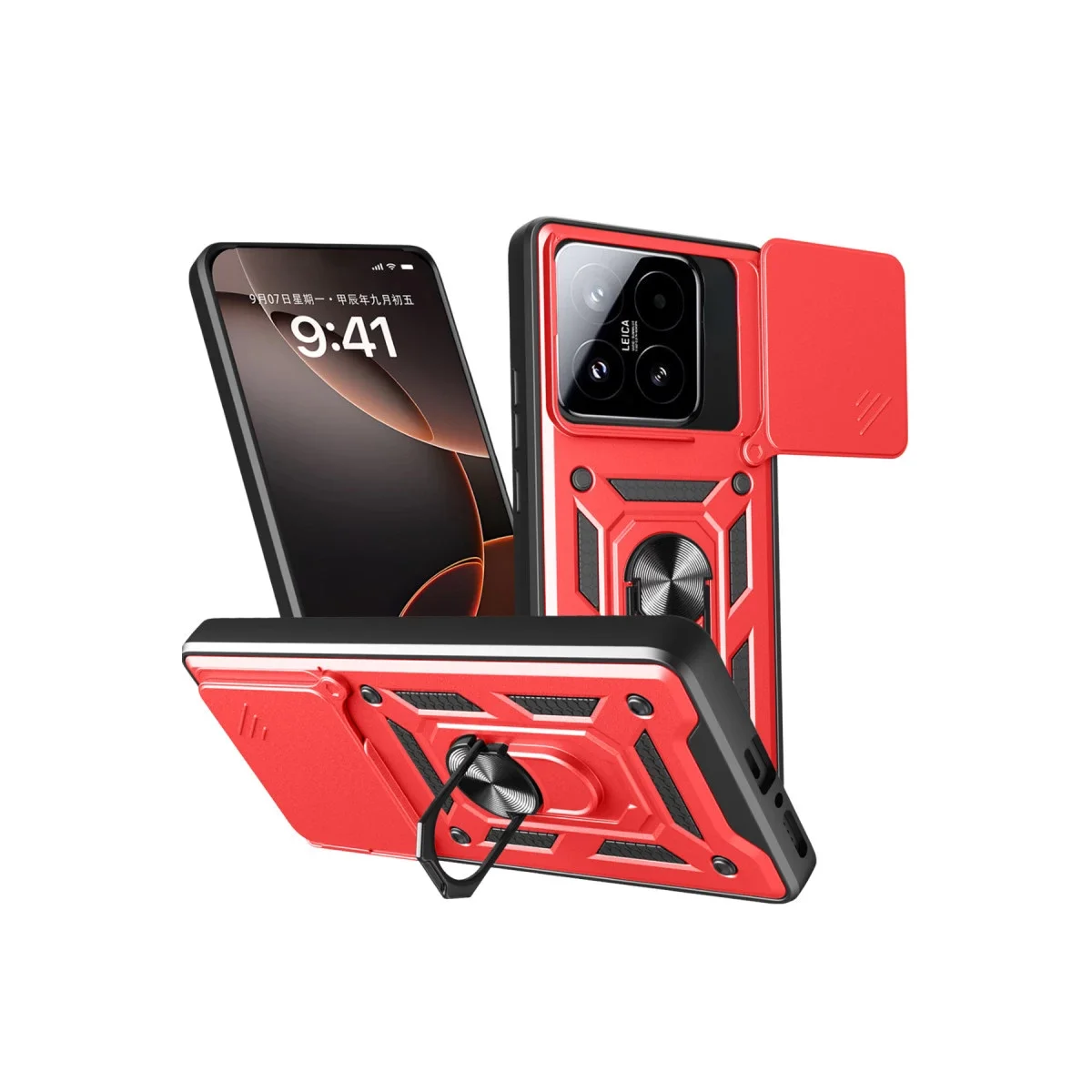 Xiaomi Mi 15T Pars Lens Yüzüklü Silikon - Kırmızı Fiyatı, Yorumları ve Özellikleri