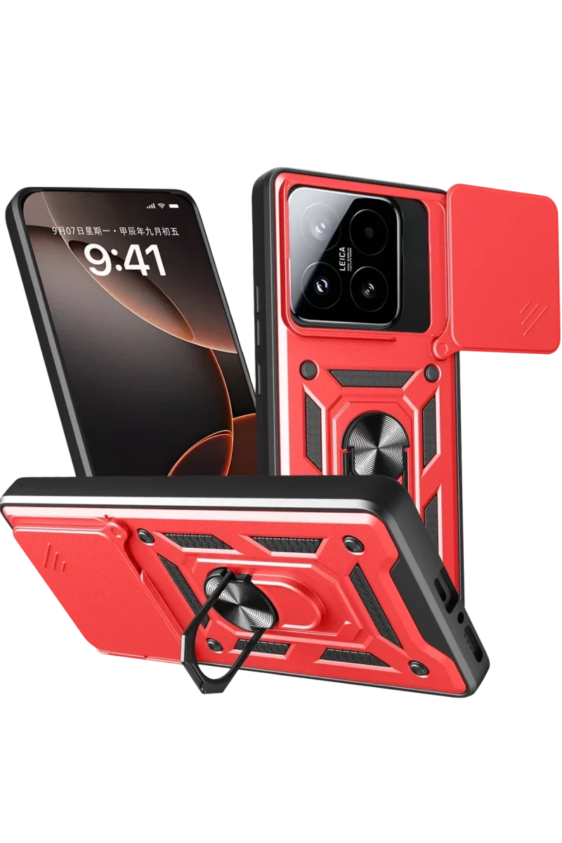 Xiaomi Mi 15T Pars Lens Yüzüklü Silikon - Kırmızı Fiyatı, Yorumları ve Özellikleri