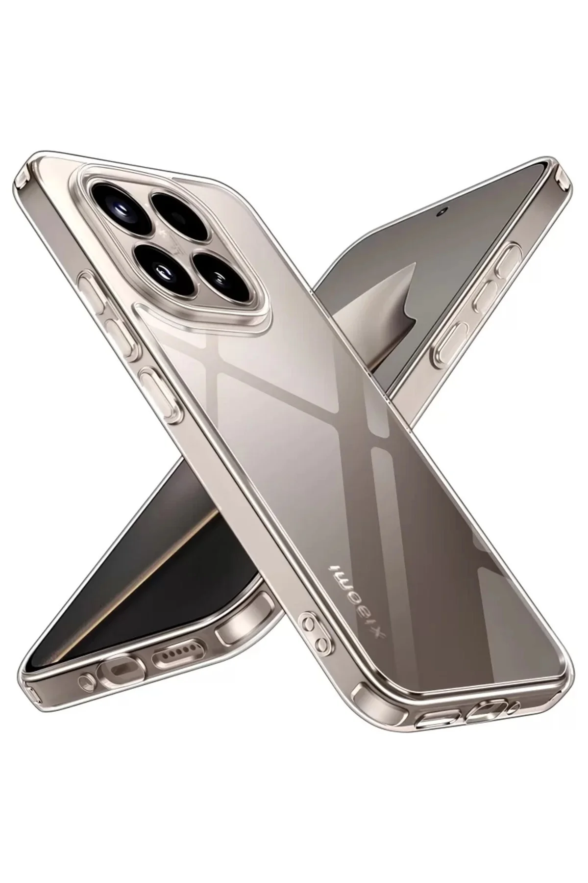 Xiaomi Mi 15T Premium Şeffaf Silikon Kılıf