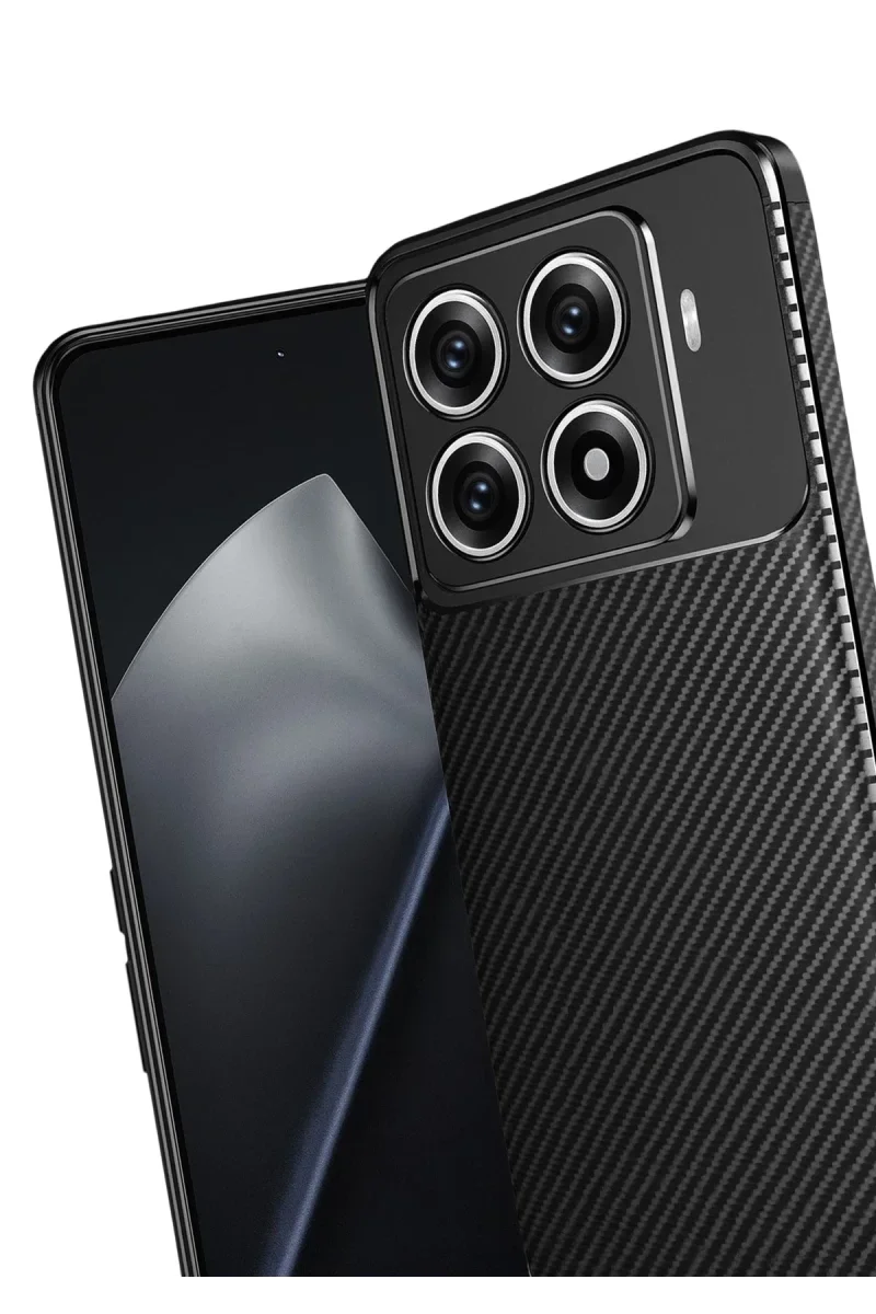 Xiaomi Mi 15T Pro Auto Focus Karbon Kapak - Siyah Xiaomi Mi 15T Pro Auto Focus Karbon Kapak - Siyah