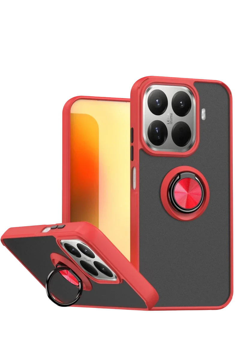 Xiaomi Mi 15T Pro Montreal Yüzüklü Silikon Kapak - Kırmızı Fiyatı, Yorumları ve Özellikleri