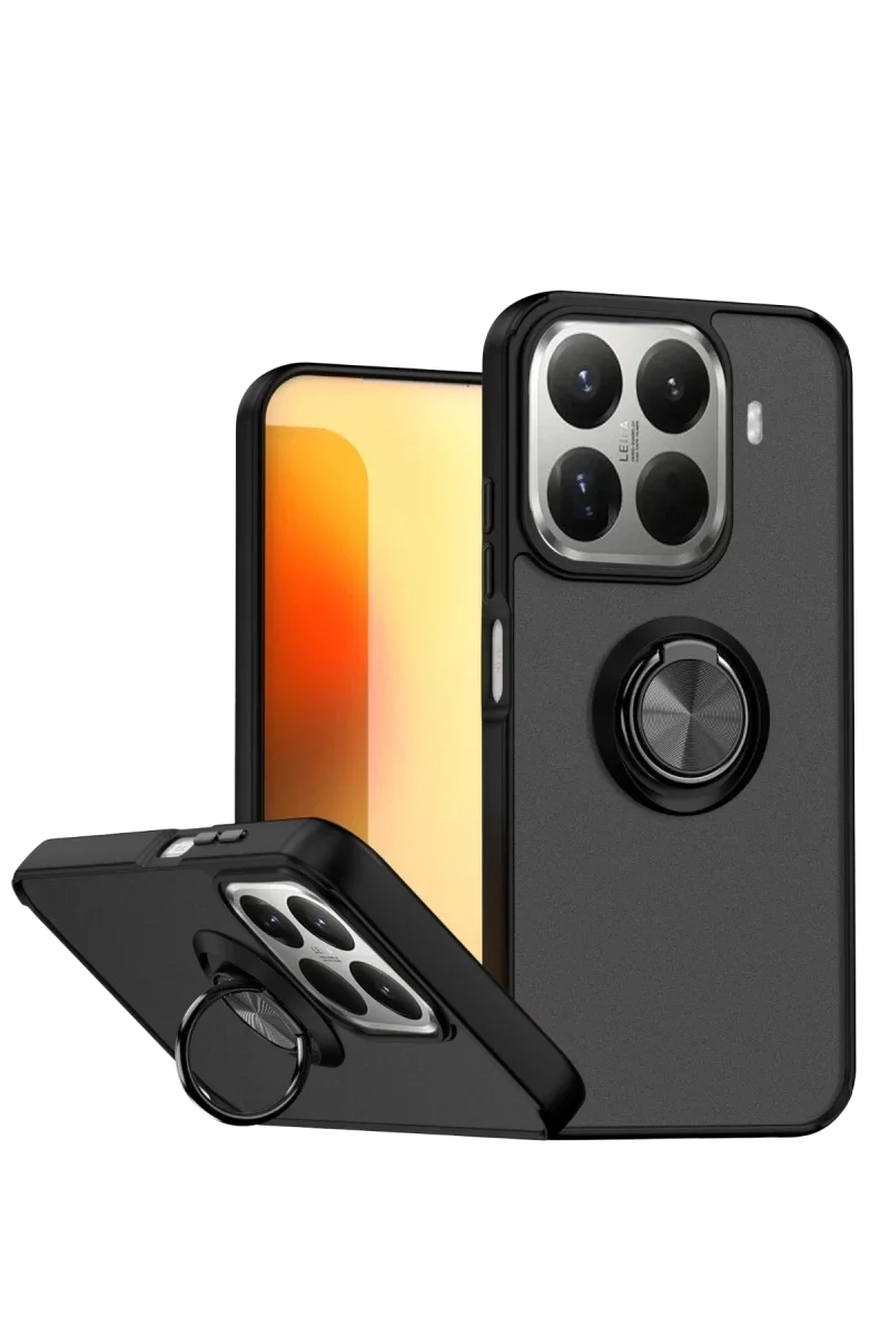 Xiaomi Mi 15T Pro Montreal Yüzüklü Silikon Kapak - Siyah Fiyatı, Yorumları ve Özellikleri