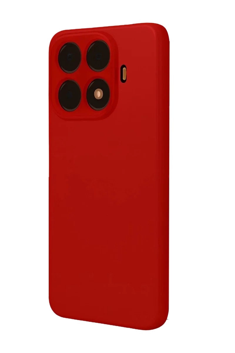 Xiaomi Mi 15T Pro Nano içi Kadife Silikon - Kırmızı Xiaomi Mi 15T Pro Nano içi Kadife Silikon - Kırmızı