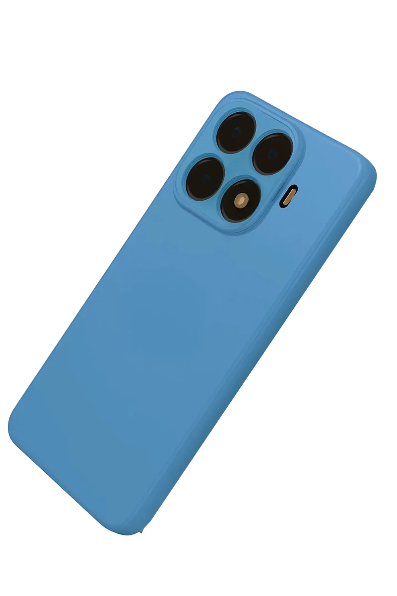 Xiaomi Mi 15T Pro Nano içi Kadife Silikon - Mavi Xiaomi Mi 15T Pro Nano içi Kadife Silikon - Mavi