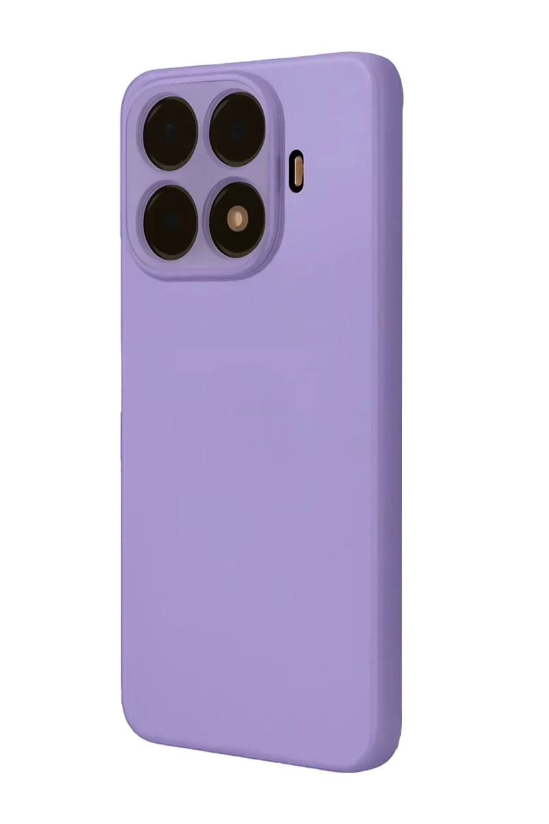 Xiaomi Mi 15T Pro Nano içi Kadife Silikon - Lila