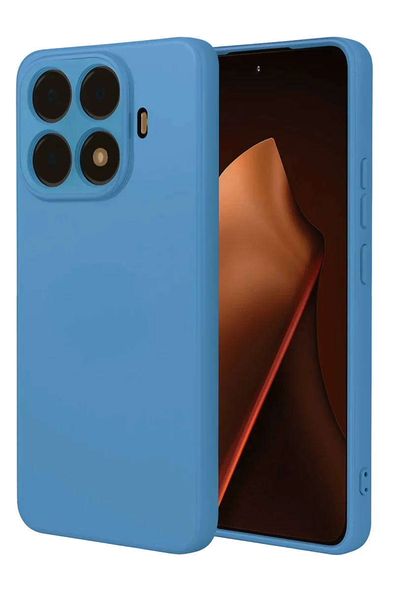 Xiaomi Mi 15T Pro Nano içi Kadife Silikon - Mavi Xiaomi Mi 15T Pro Nano içi Kadife Silikon - Mavi