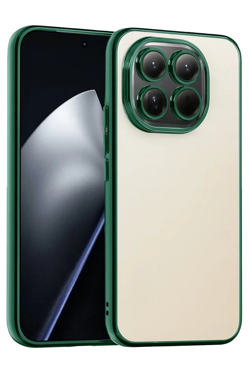 Xiaomi Mi 15T Razer Lensli Silikon - Yeşil Xiaomi Mi 15T Razer Lensli Silikon - Yeşil