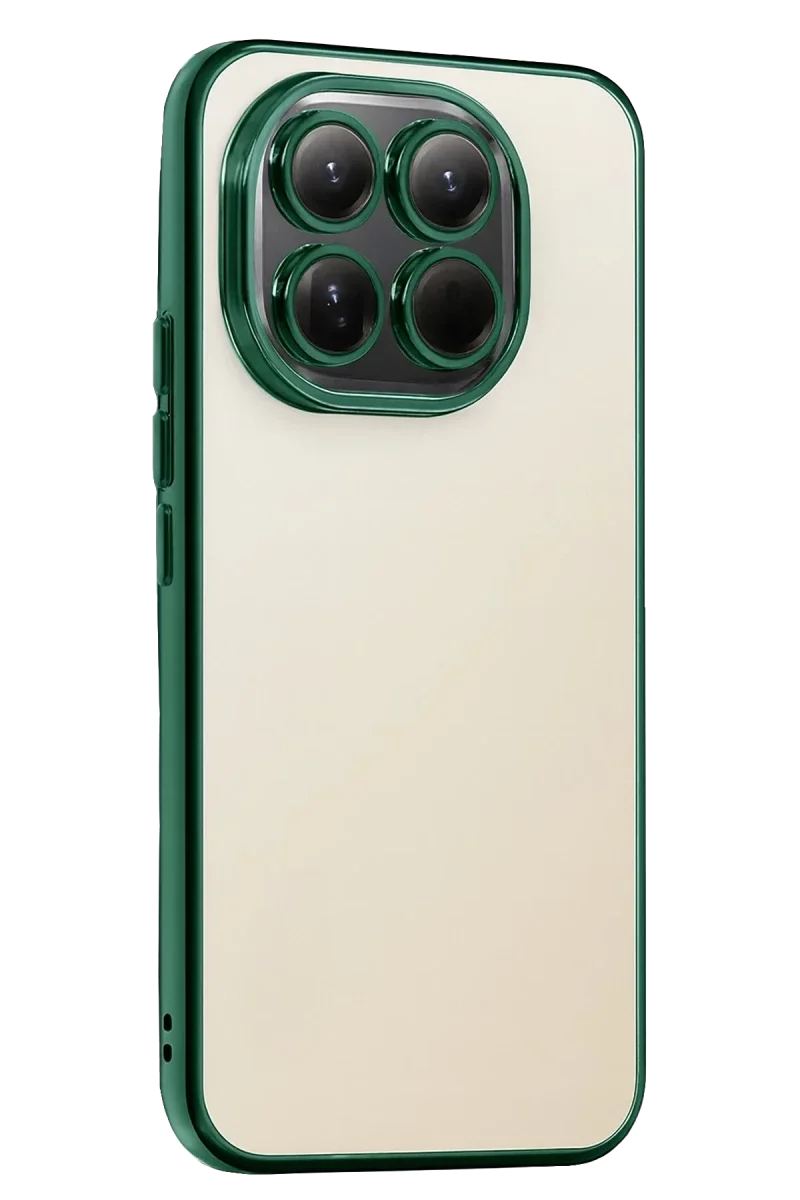 Xiaomi Mi 15T Razer Lensli Silikon - Yeşil Xiaomi Mi 15T Razer Lensli Silikon - Yeşil