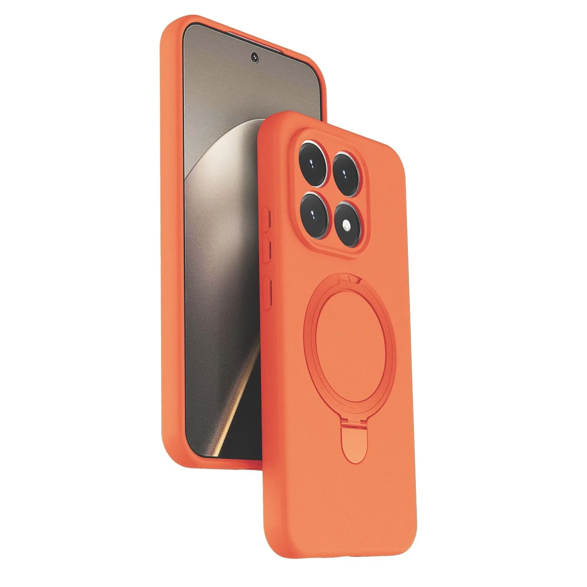 Xiaomi Mi 15t Regal Magsafe Standlı Kapak - Turuncu Fiyatı, Yorumları ve Özellikleri
