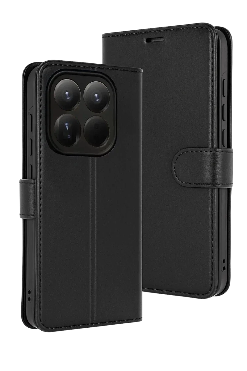 Xiaomi Mi 15T Trend S Plus Kapaklı Kılıf - Siyah