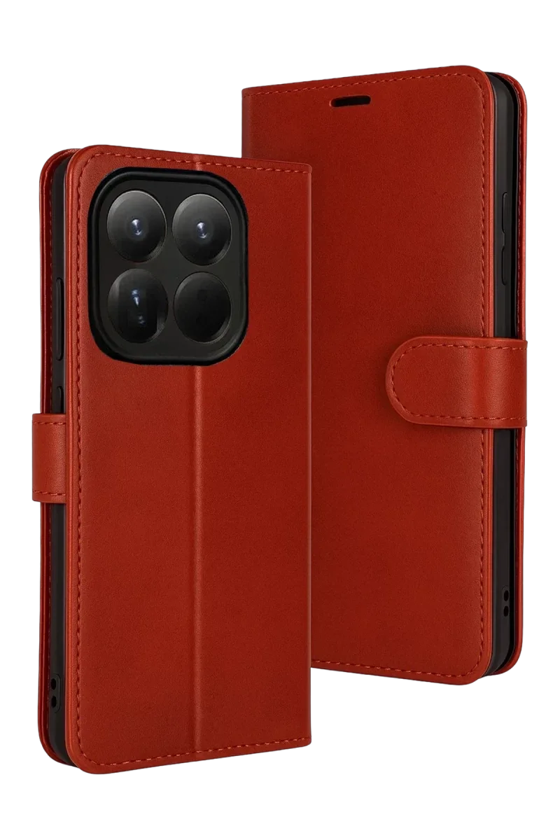 Xiaomi Mi 15T Trend S Plus Kapaklı Kılıf - Kırmızı Xiaomi Mi 15T Trend S Plus Kapaklı Kılıf - Kırmızı