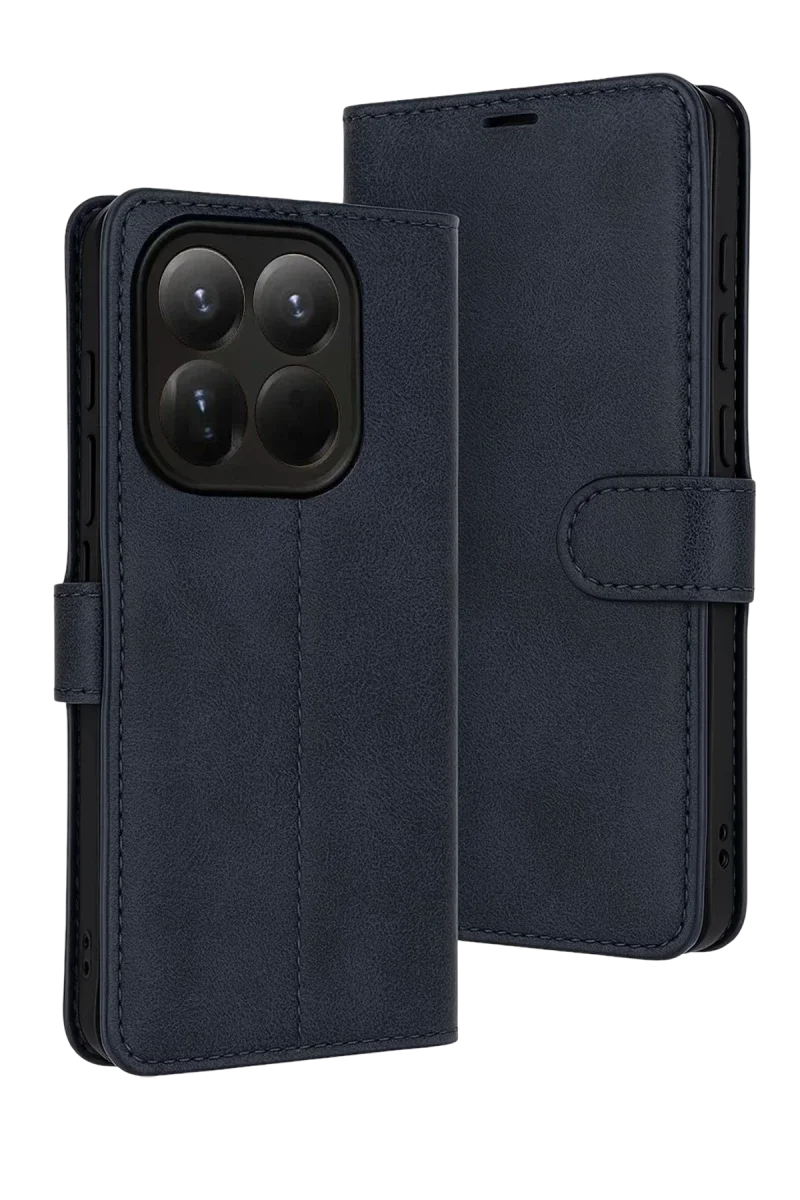 Xiaomi Mi 15T Trend S Plus Kapaklı Kılıf - Lacivert Xiaomi Mi 15T Trend S Plus Kapaklı Kılıf - Lacivert