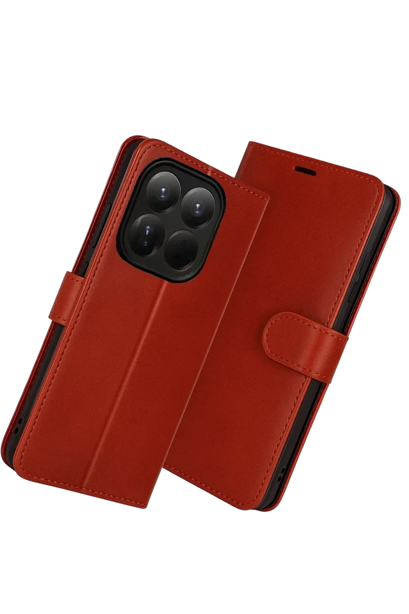 Xiaomi Mi 15T Trend S Plus Kapaklı Kılıf - Kırmızı Xiaomi Mi 15T Trend S Plus Kapaklı Kılıf - Kırmızı