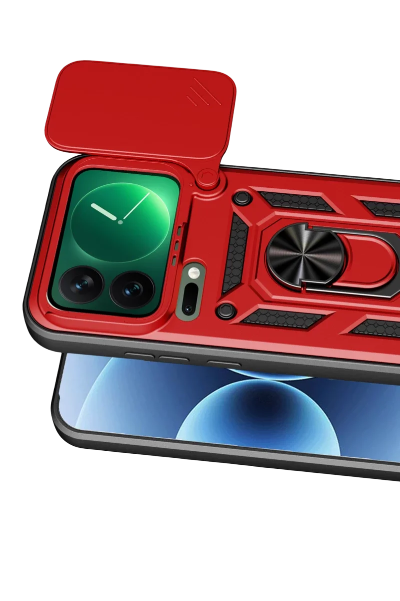 Xiaomi Mi 17 Pro Max Pars Lens Yüzüklü Silikon - Kırmızı Fiyatı, Yorumları ve Özellikleri