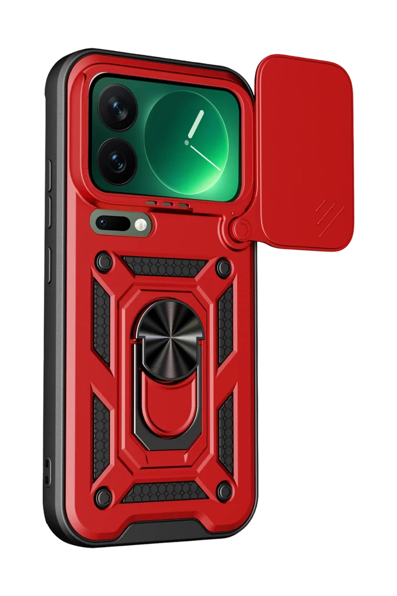 Xiaomi Mi 17 Pro Max Pars Lens Yüzüklü Silikon - Kırmızı Fiyatı, Yorumları ve Özellikleri