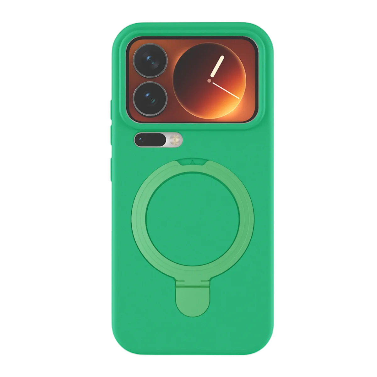 Xiaomi Mi 17 Pro Max Regal Magsafe Standlı Kapak - Yeşil