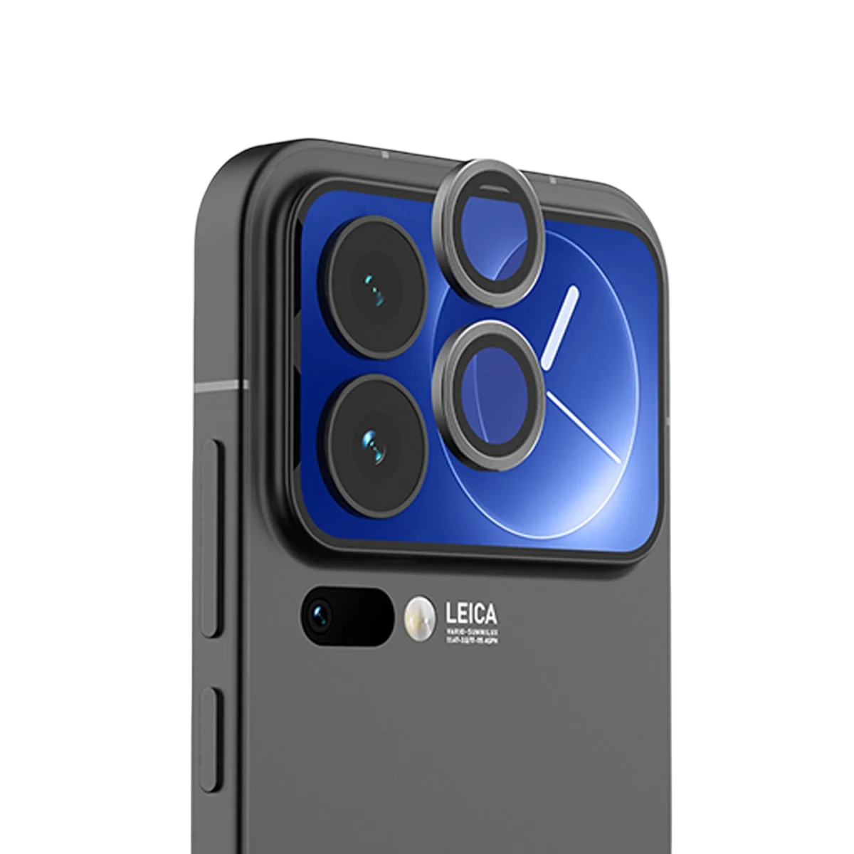 Xiaomi Mi 17 Pro Raze Metal Kamera Lens - Siyah