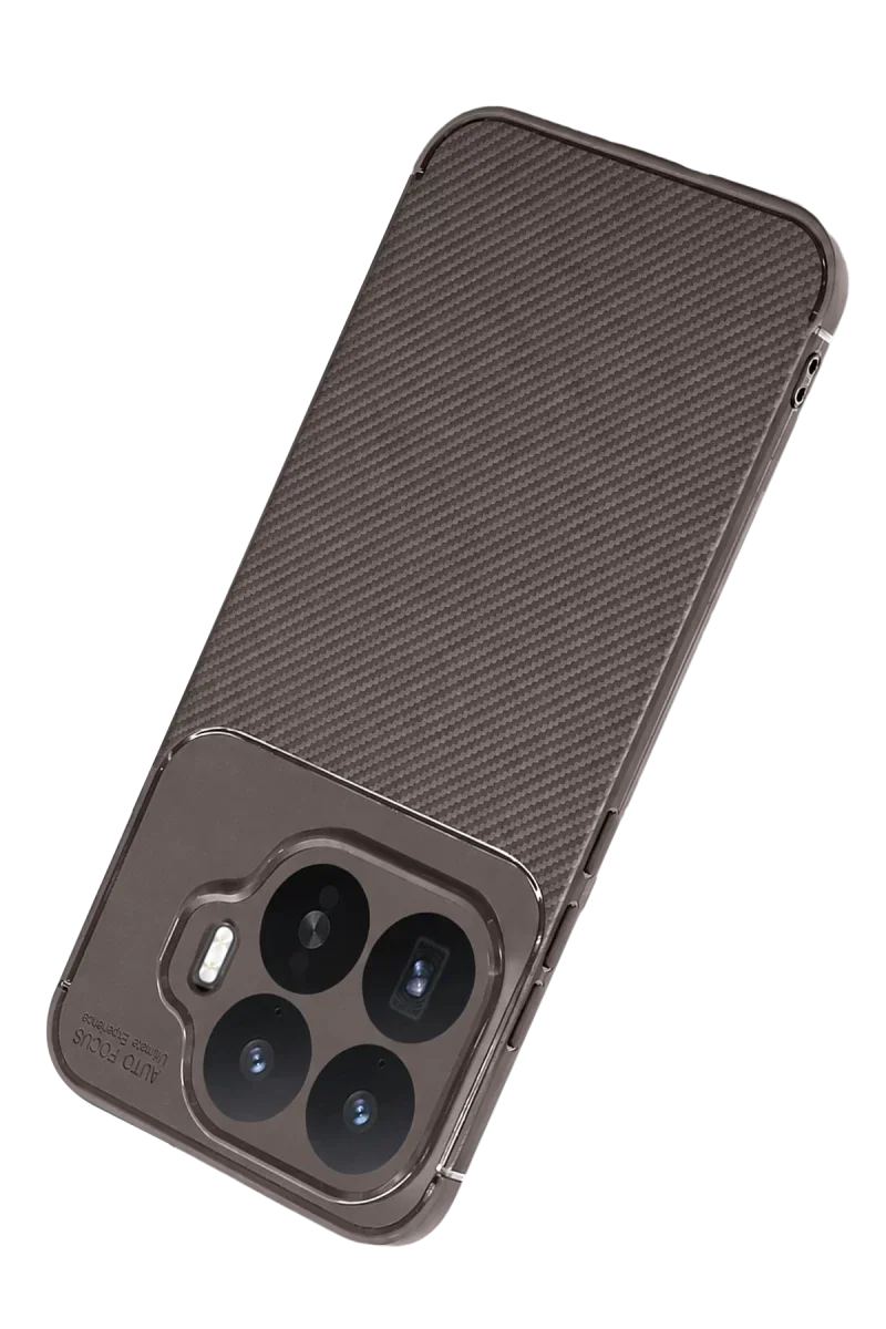 Xiaomi Mi 17T Auto Focus Karbon Kapak - Gri Xiaomi Mi 17T Auto Focus Karbon Kapak - Gri