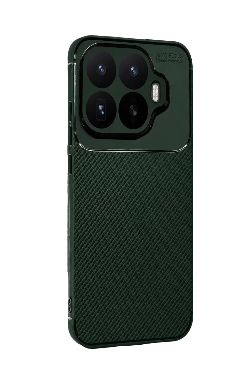 Xiaomi Mi 17T Auto Focus Karbon Kapak - Koyu Yeşil