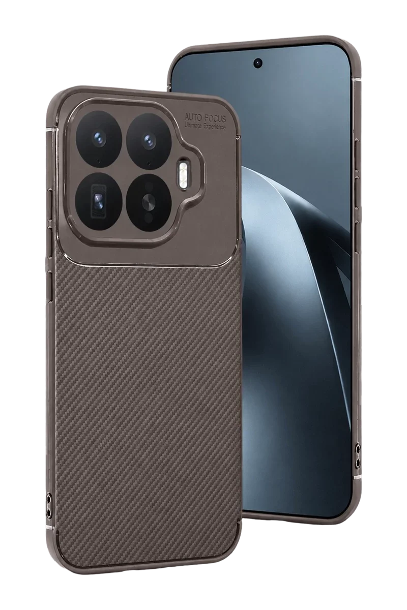Xiaomi Mi 17T Auto Focus Karbon Kapak - Gri Xiaomi Mi 17T Auto Focus Karbon Kapak - Gri