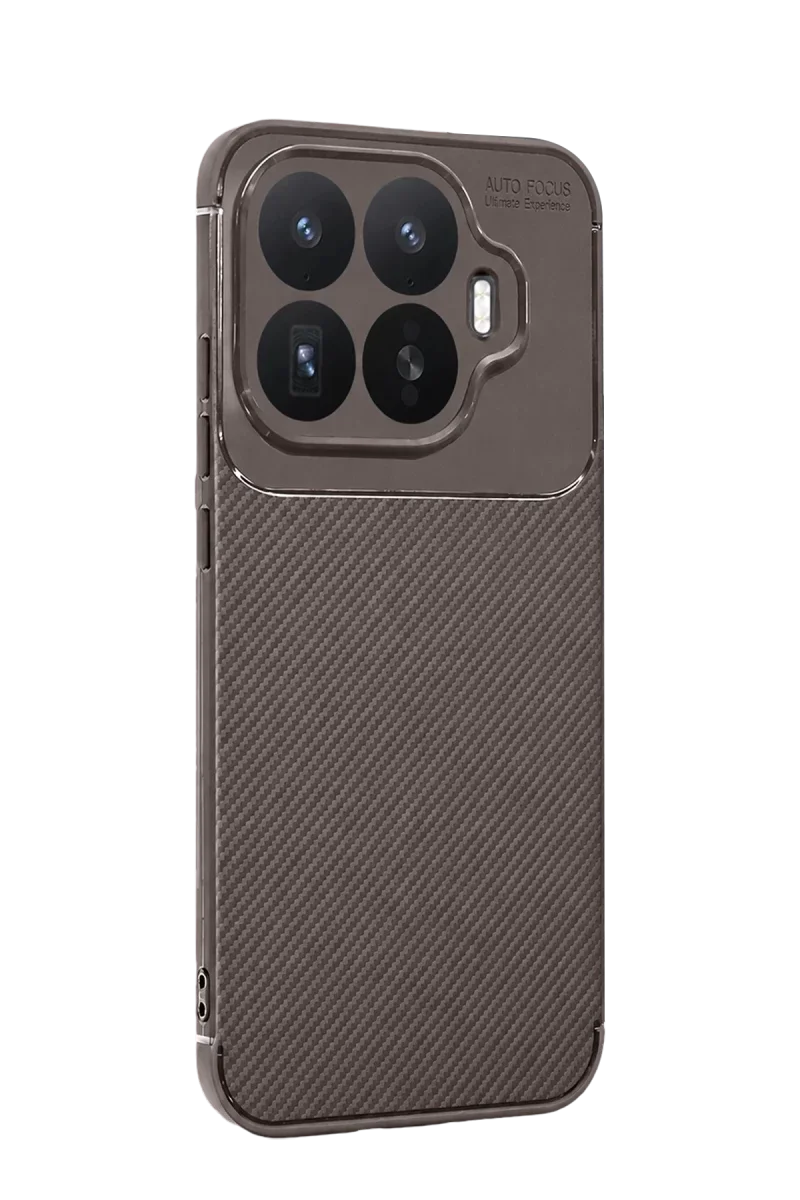 Xiaomi Mi 17T Auto Focus Karbon Kapak - Gri Xiaomi Mi 17T Auto Focus Karbon Kapak - Gri