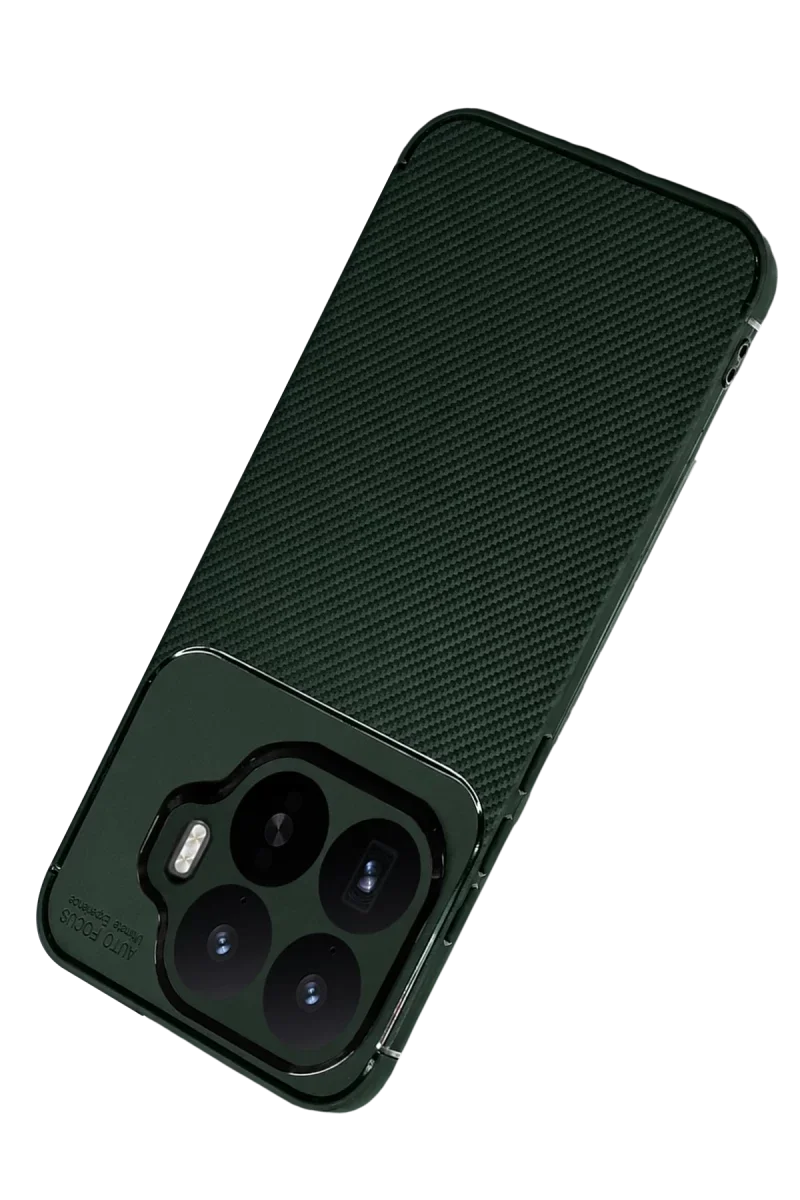 Xiaomi Mi 17T Auto Focus Karbon Kapak - Koyu Yeşil