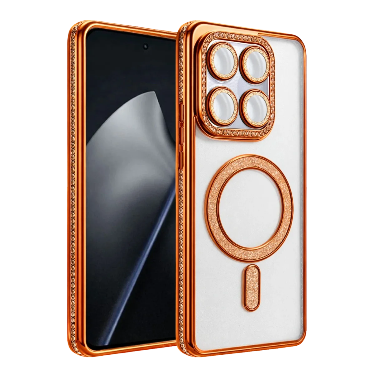 Xiaomi Mi 17T Joke Simli Magneticsafe Kılıf - Turuncu Xiaomi Mi 17T Joke Simli Magneticsafe Kılıf - Turuncu