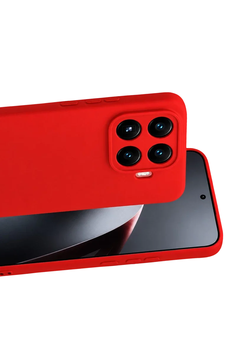 Xiaomi Mi 17T Nano içi Kadife Silikon - Kırmızı Xiaomi Mi 17T Nano içi Kadife Silikon - Kırmızı