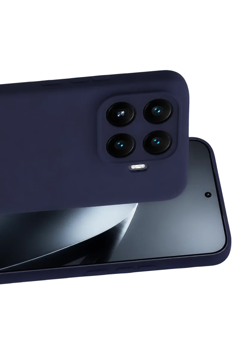 Xiaomi Mi 17T Nano içi Kadife Silikon - Lacivert Xiaomi Mi 17T Nano içi Kadife Silikon - Lacivert
