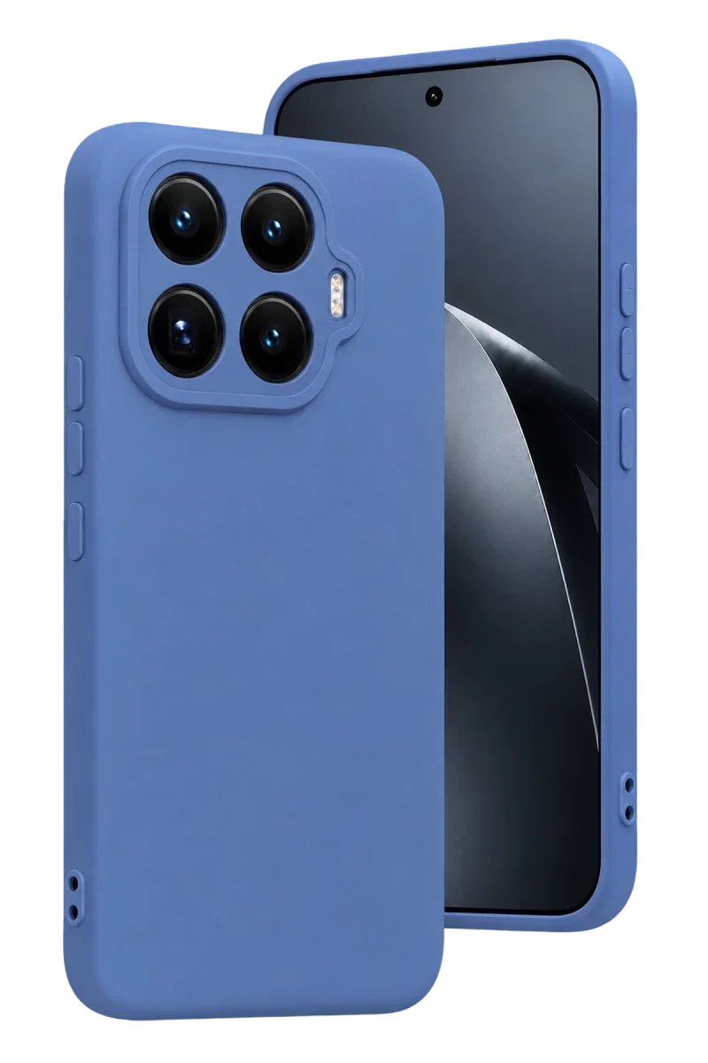 Xiaomi Mi 17T Nano içi Kadife Silikon - Mavi