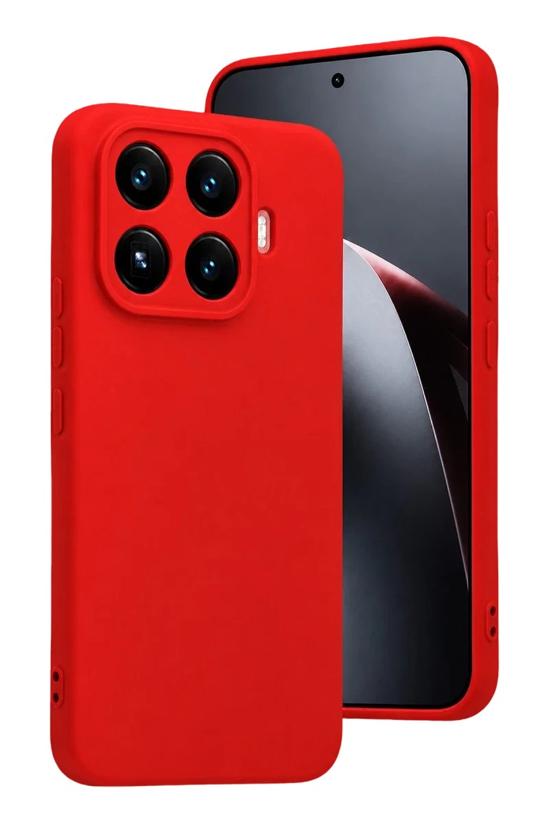 Xiaomi Mi 17T Nano içi Kadife Silikon - Kırmızı Xiaomi Mi 17T Nano içi Kadife Silikon - Kırmızı