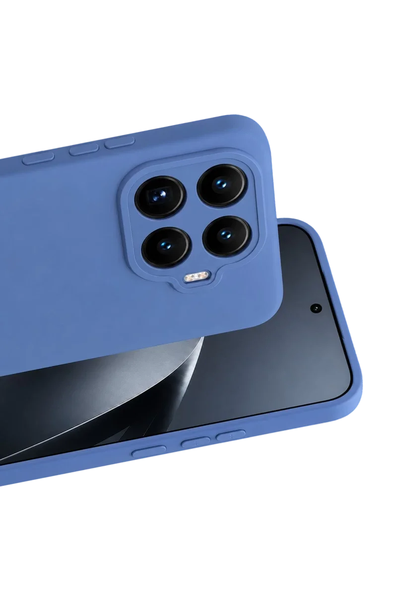 Xiaomi Mi 17T Nano içi Kadife Silikon - Mavi