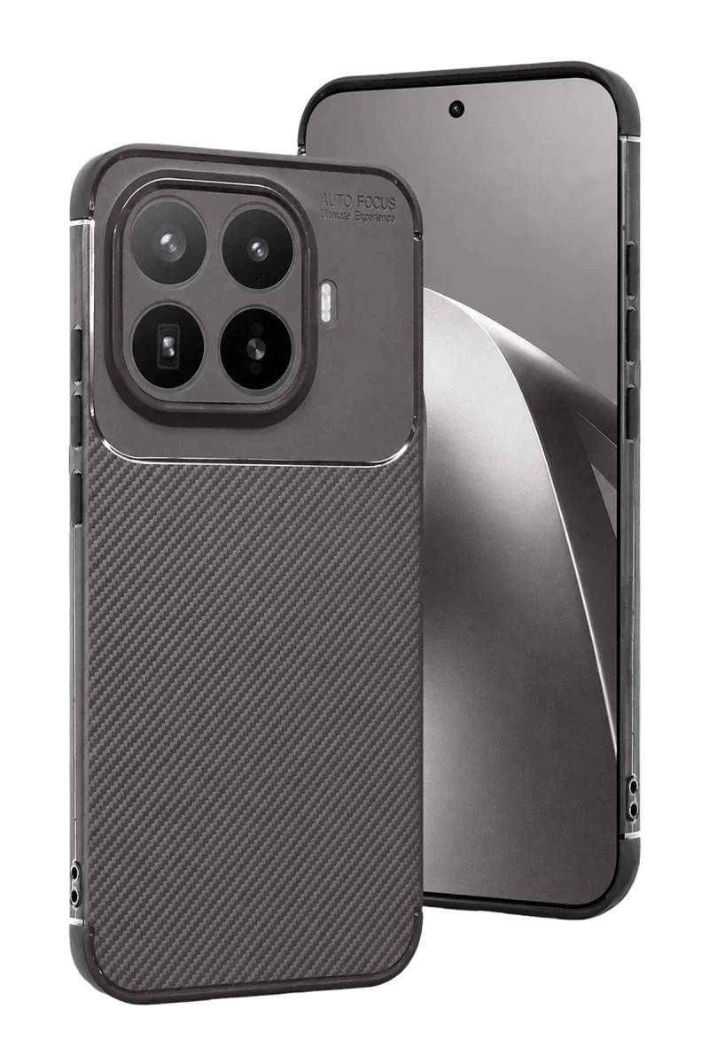 Xiaomi Mi 17T Pro Auto Focus Karbon Kapak - Gri Xiaomi Mi 17T Pro Auto Focus Karbon Kapak - Gri