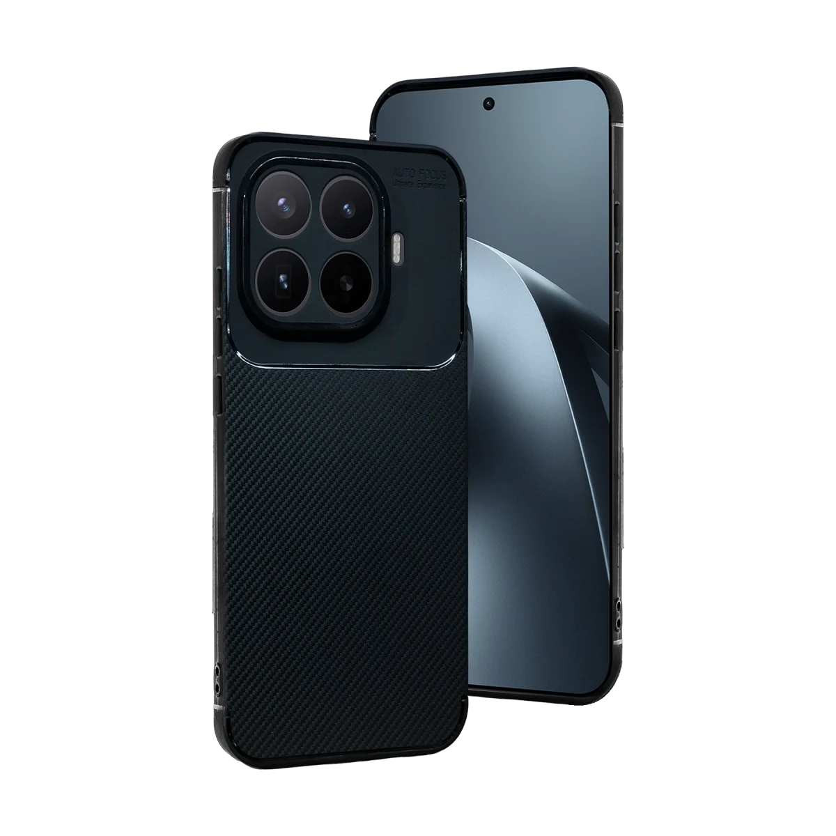 Xiaomi Mi 17t Pro Auto Focus Karbon Kapak - Siyah Xiaomi Mi 17t Pro Auto Focus Karbon Kapak - Siyah
