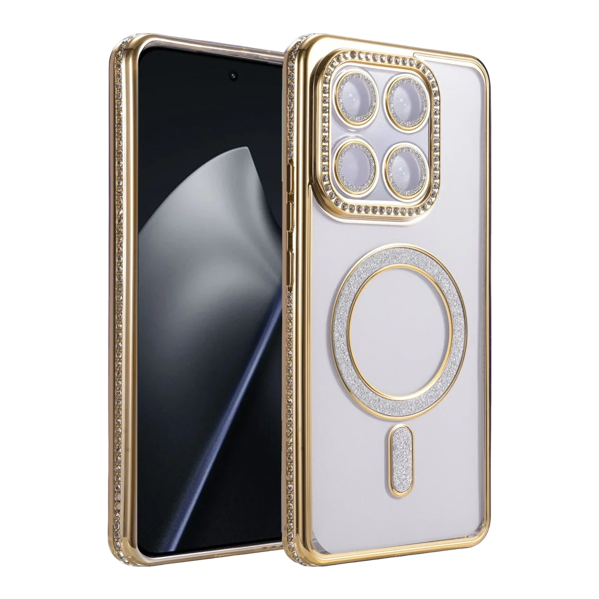Xiaomi Mi 17T Pro Joke Simli Magneticsafe Kılıf - Gold
