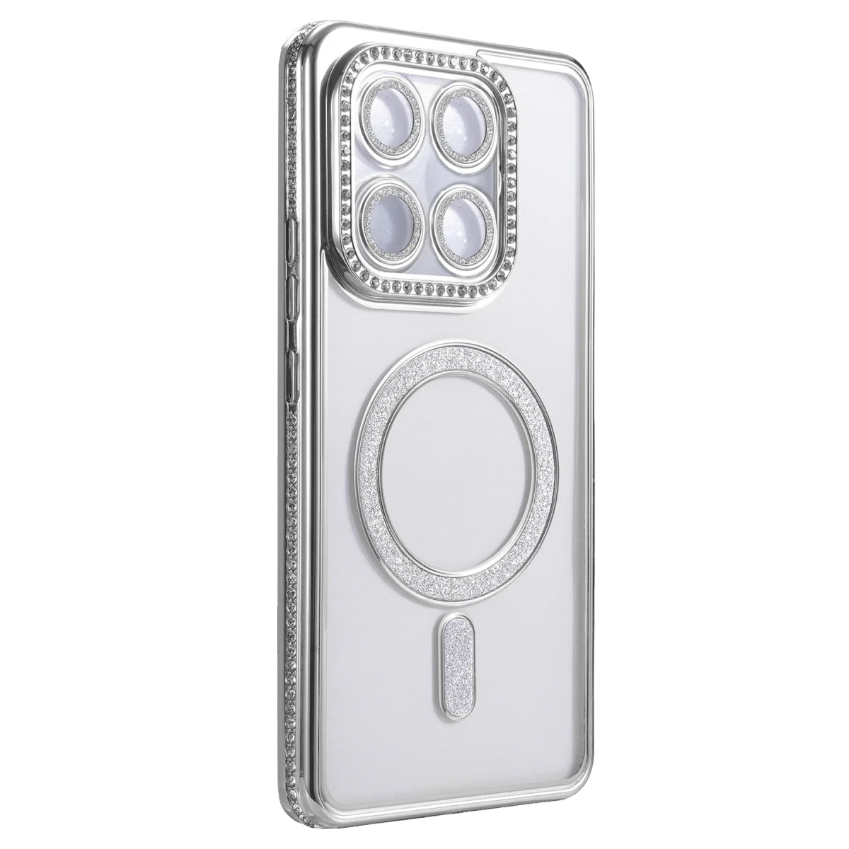 Xiaomi Mi 17T Pro Joke Simli Magneticsafe Kılıf - Gümüş