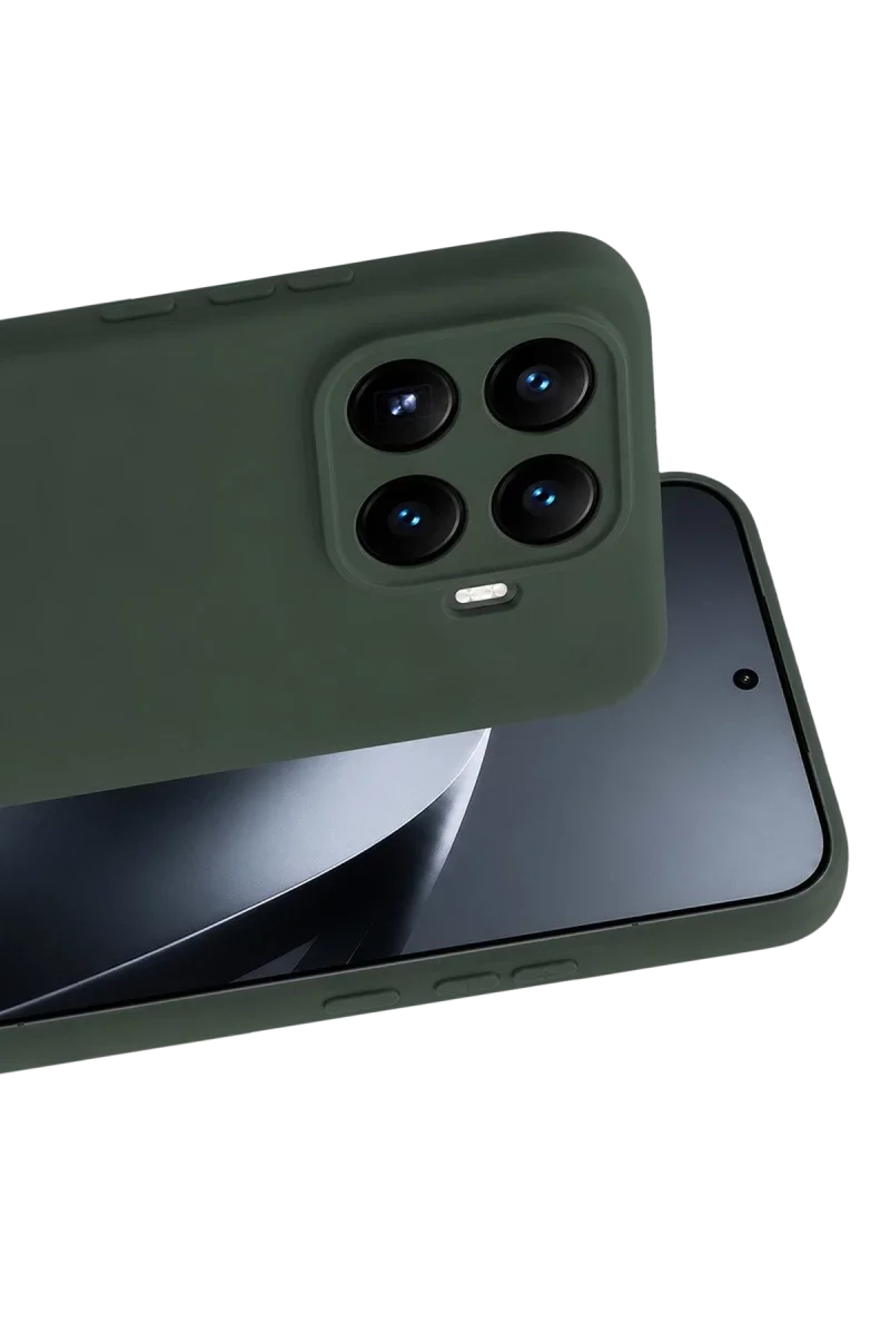 Xiaomi Mi 17T Pro Nano içi Kadife Silikon - Koyu Yeşil Xiaomi Mi 17T Pro Nano içi Kadife Silikon - Koyu Yeşil