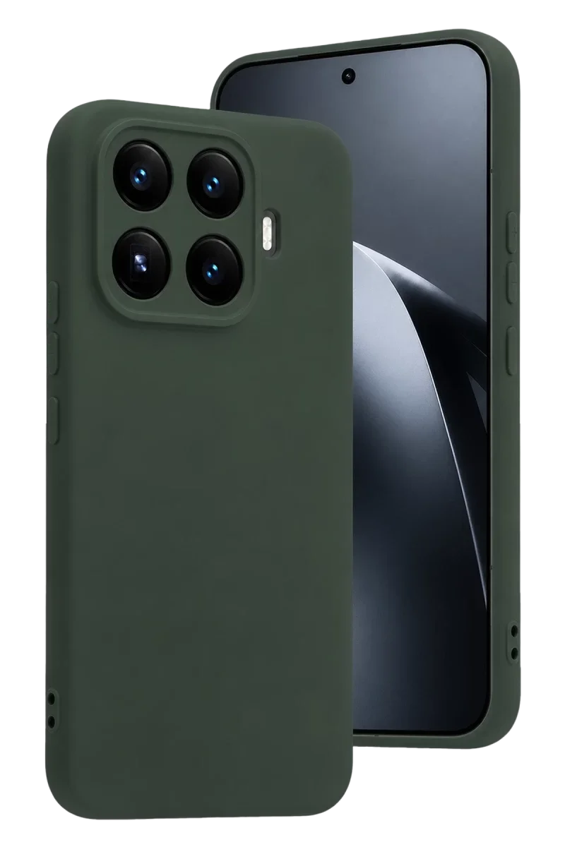 Xiaomi Mi 17T Pro Nano içi Kadife Silikon - Koyu Yeşil Xiaomi Mi 17T Pro Nano içi Kadife Silikon - Koyu Yeşil