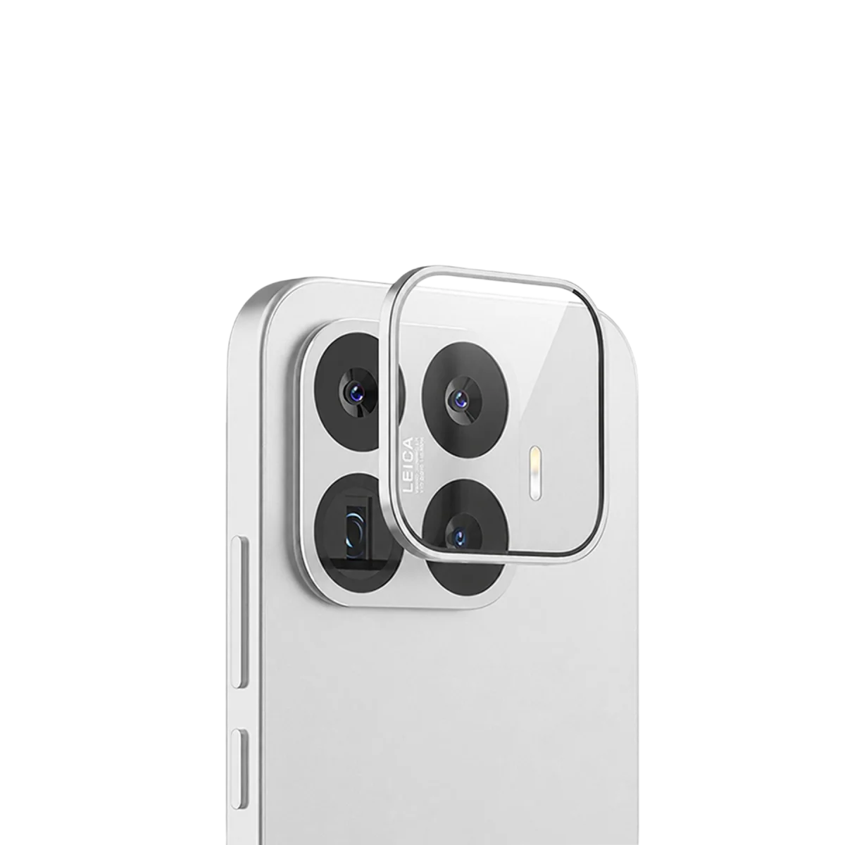 Xiaomi Mi 17T Pro Raze Metal Kamera Lens - Gümüş