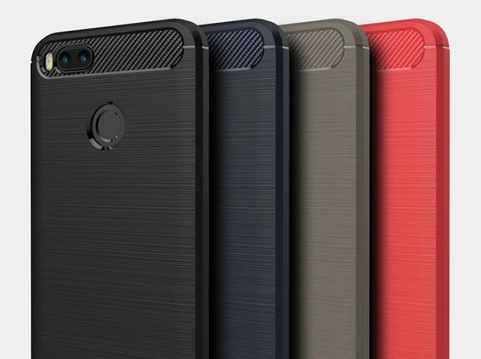 Xiaomi Mi 5x Dark Ultra Koruma Karbon Fiber Silikon Kılıf - Ultra Dayanıklı